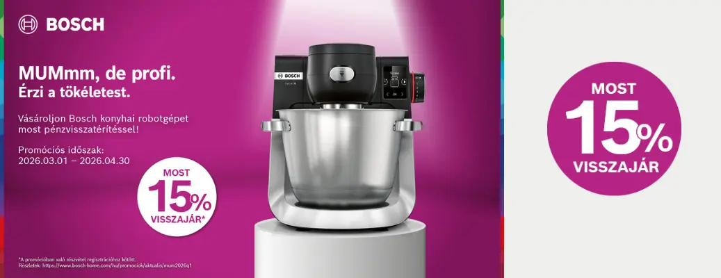 15% pénzvisszatérítés